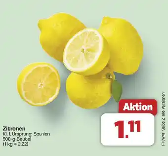 Famila Nord West Zitronen Angebot
