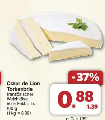 Famila Nord West Cœur de Lion Tortenbrie Angebot