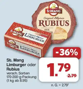 Famila Nord West St. Mang Limburger oder Rubius Angebot
