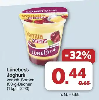 Famila Nord West Lünebest Joghurt Angebot