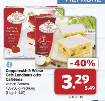 Famila Nord West Coppenrath & Wiese Cafe Landhaus oder Cafeteria Angebot