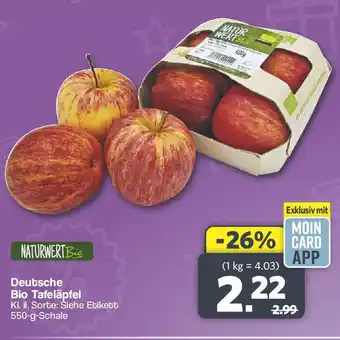 Famila Nord West Bio Tafeläpfel Angebot
