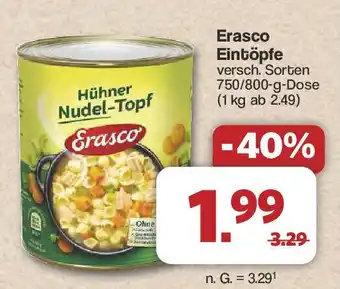 Famila Nord West Erasco Eintöpfe Angebot