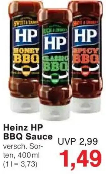 Jawoll Heinz HP BBQ Sauce Angebot