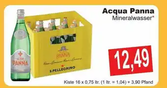 Getränke Göbel Acqua Panna Mineralwasser Angebot