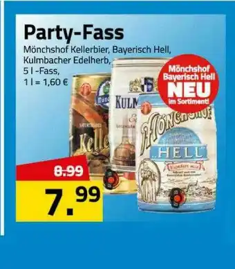 Logo Getränkemarkt Party-fass Angebot