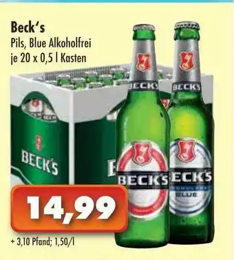 Lösch Depot Beck's Angebot