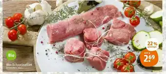 tegut Bio- Schweinefilet Angebot