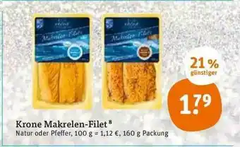 tegut Krone Makrelen-filet Angebot