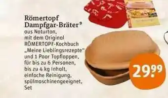 tegut Römertopf Dampfgar-bräter Angebot