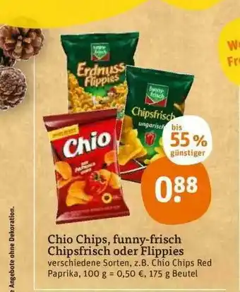 tegut Chio Chips, Funny-frisch Chipsfrisch Oder Flippies Angebot