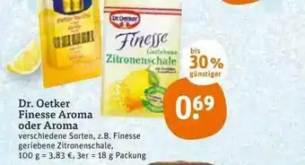 tegut Dr Oetker Finesse Aroma Oder Aroma Angebot