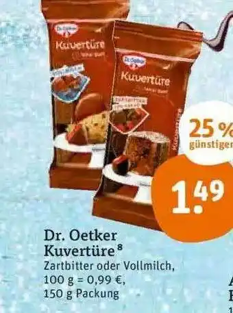 tegut Dr Oetker Kuvertüre Angebot