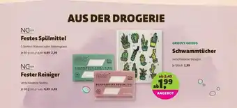 Denns BioMarkt Ncvegan Festes Spülmittel Oder Fester Reiniger Oder Groovy Goods Schwammtücher Angebot