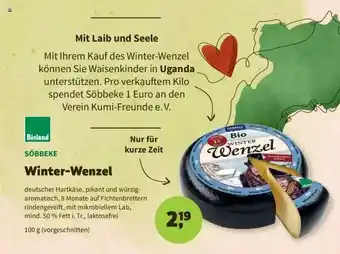 Denns BioMarkt Söbbeke Winter-wenzel Angebot