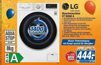 HEM Expert Lg Waschmaschine V7 W800 A Angebot