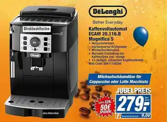 HEM Expert Delonghi Kaffeevollautomat Ecam 20.116.b Magnifica S Angebot