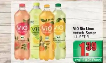 Profi Getränke Vio Bio Limo Angebot