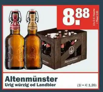 Sobi Getränkemarkt Altenmünster Urig Würzig Od Landbier Angebot