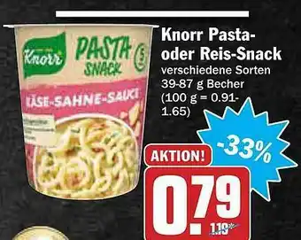 AEZ Knorr Pasta Oder Reis-snack Angebot