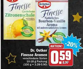 AEZ Dr. Oetker Finesse Aromen Angebot