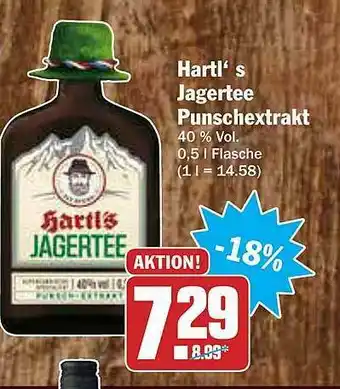 AEZ Hartl's Jagertee Punschextrakt Angebot