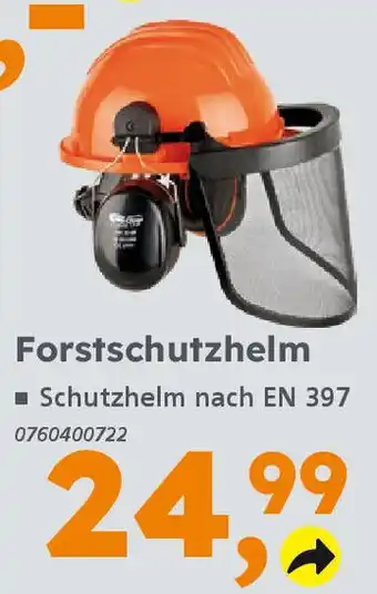 Globus Baumarkt Forstschutzhelm Angebot