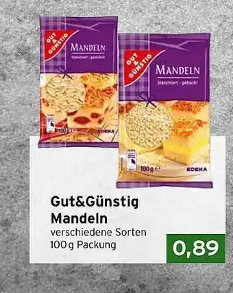 CAP Markt Gut & Günstig Mandeln Angebot