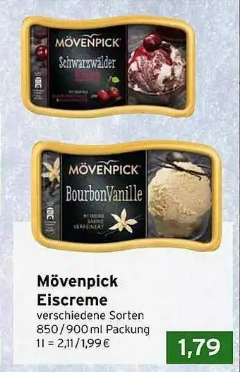 CAP Markt Mövenpick Eiscreme Angebot