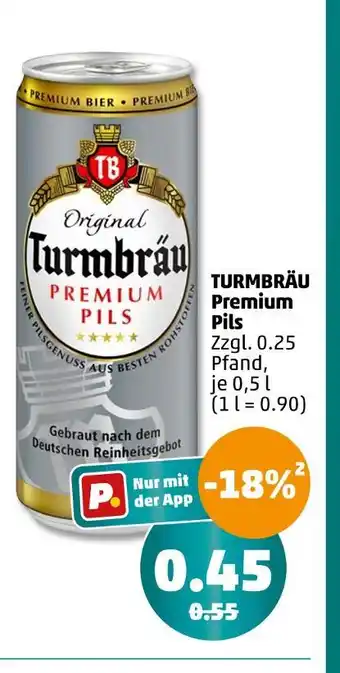 PENNY Turmbräu premium pils Angebot