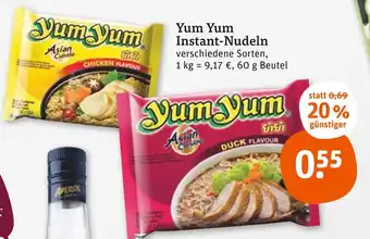 tegut Yum yum instant-nudeln Angebot