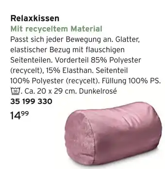 Tchibo Relaxkissen Angebot