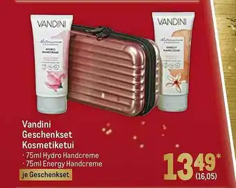 METRO Vandini Geschenkset Kosmetiketui Angebot