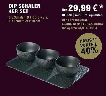 METRO Dip Schalen 4er Set Angebot