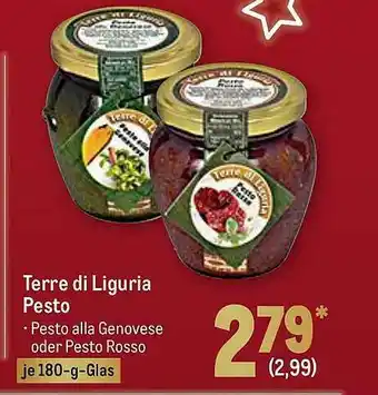 METRO Terre Di Liguria Pesto Angebot