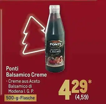 METRO Ponti Balsamico Creme Angebot