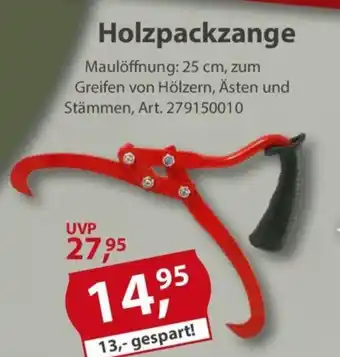 Sonderpreis Baumarkt Holzpackzange Angebot