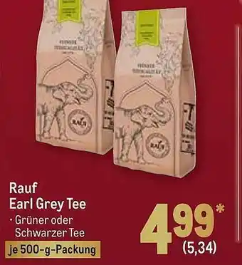 METRO Rauf Earl Grey Tee Angebot