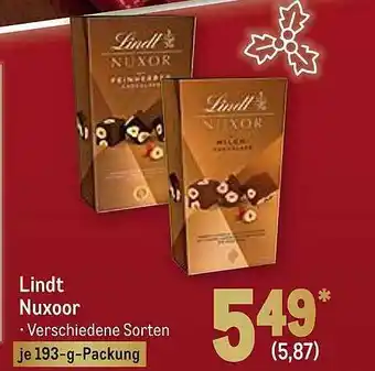 METRO Lindt Nuxoor Angebot