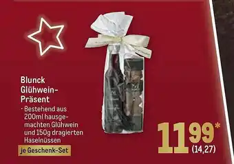 METRO Blunck Glühwein-präsent Angebot