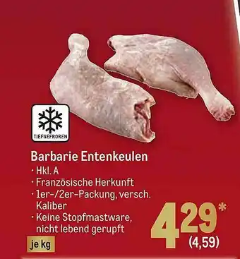 METRO Barbarie Entenkeulen Angebot