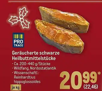 METRO Geräucherte Schwarze Heilbuttmittelstücke Angebot