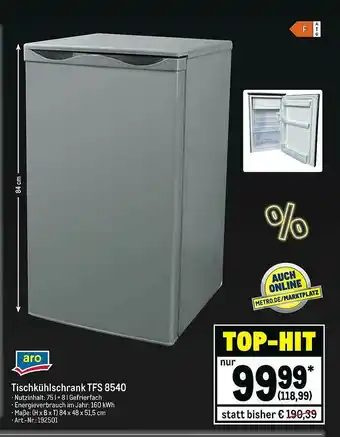 METRO Aro Tischkühlschrank Tfs8540 Angebot