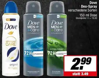 L. STROETMANN GROSSMARKT Dove Deo-Spray Angebot