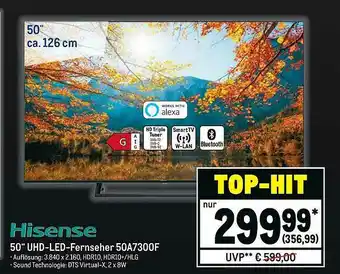 METRO Hisense 50 Angebot