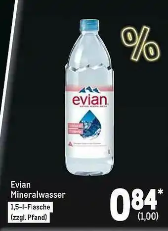 METRO Evian Mineralwasser Angebot