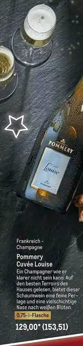 METRO Pommery Cuvée Louise Angebot