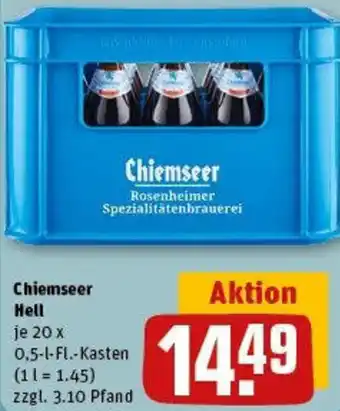 REWE Chiemseer Hell Angebot