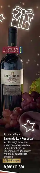 METRO Baron De Ley Reserva Angebot