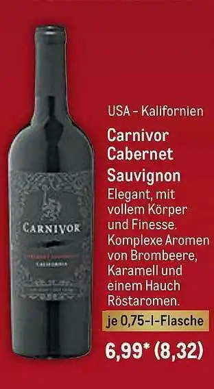 METRO Carnivor Cabernet Sauvignon Angebot